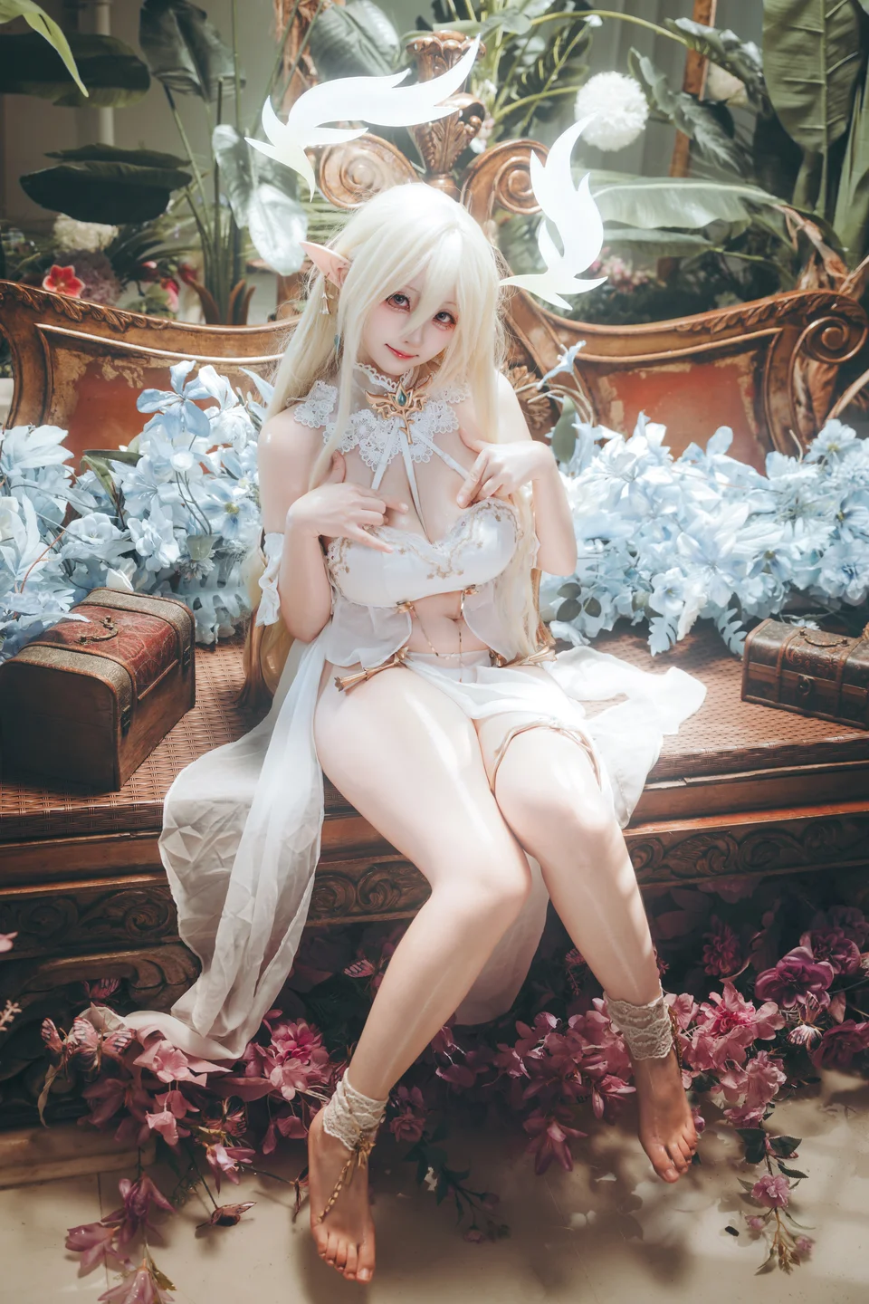 风筝筝筝w - No.001 金狮 [23P-272MB] tg@simisebaisi 【丝足阁】001.webp
